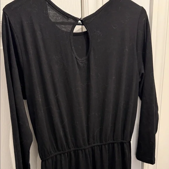 Elegant Black Maxi Jumpsuit - Picture 5 of 6